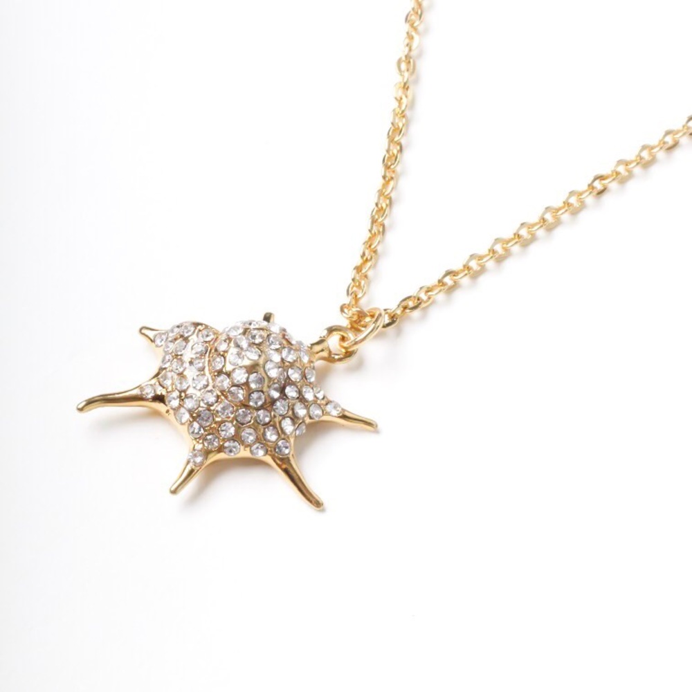 Jcrew crystal conch statement necklace